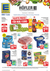 EDEKA Prospekt - Angebote ab 24.08.