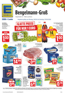 EDEKA Prospekt - Angebote ab 24.08. - Seite 1