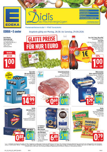 EDEKA Prospekt - Angebote ab 24.08.