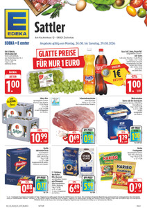 EDEKA Prospekt - Angebote ab 24.08.