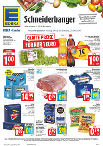 EDEKA Prospekt - Angebote ab 24.08.
