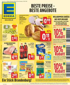 EDEKA Prospekt - Angebote ab 24.08.