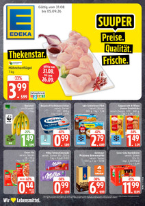 EDEKA Prospekt - Angebote ab 31.08.