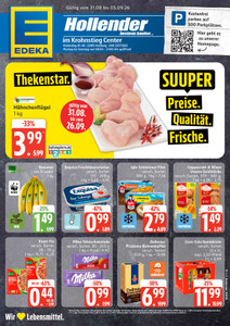 EDEKA Prospekt - Angebote ab 31.08.
