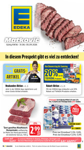 EDEKA Prospekt - Angebote ab 31.08.