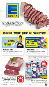 EDEKA Prospekt - Angebote ab 31.08.