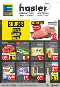 EDEKA Prospekt - Angebote ab 31.08.
