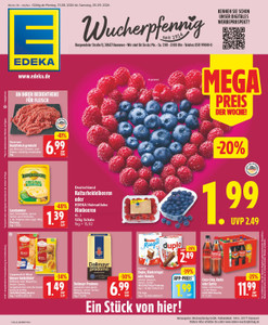 EDEKA Prospekt - Angebote ab 31.08. - Seite 1