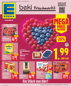 EDEKA Prospekt - Angebote ab 31.08.