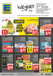 EDEKA Prospekt - Angebote ab 07.09. - Seite 1