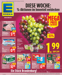 EDEKA Prospekt - Angebote ab 07.09. - Seite 1