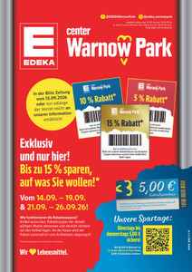 EDEKA Prospekt - Angebote ab 14.09.