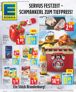 EDEKA Prospekt - Angebote ab 14.09. - Seite 1