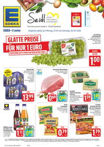 EDEKA Prospekt - Angebote ab 21.09. - Seite 1