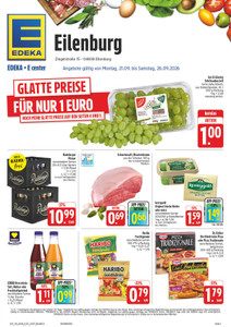 EDEKA Prospekt - Angebote ab 21.09. - Seite 1