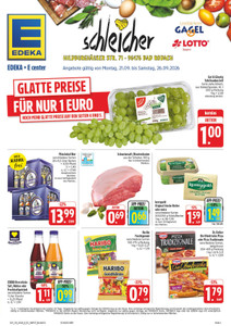 EDEKA Prospekt - Angebote ab 21.09. - Seite 1