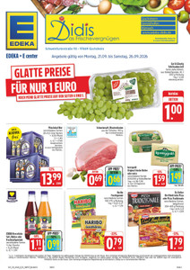 EDEKA Prospekt - Angebote ab 21.09.