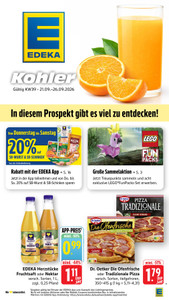 EDEKA Prospekt - Angebote ab 21.09.