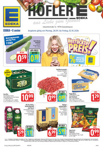 EDEKA Prospekt - Angebote ab 28.09.