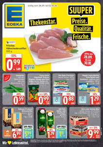 EDEKA Prospekt - Angebote ab 28.09.