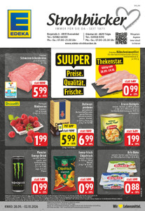 EDEKA Prospekt - Angebote ab 28.09. - Seite 1