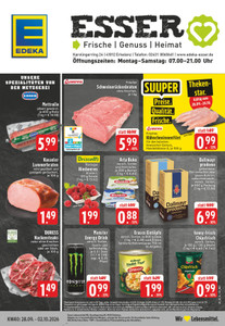 EDEKA Prospekt - Angebote ab 28.09. - Seite 1
