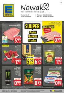 EDEKA Prospekt - Angebote ab 28.09. - Seite 1