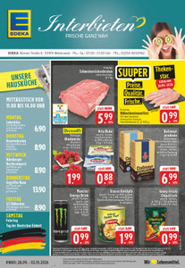 EDEKA Prospekt - Angebote ab 28.09.