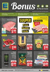 EDEKA Prospekt - Angebote ab 28.09. - Seite 1