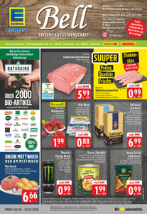 EDEKA Prospekt - Angebote ab 28.09.