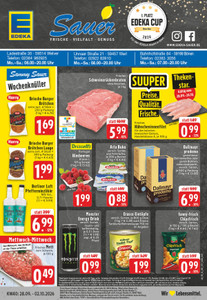 EDEKA Prospekt - Angebote ab 28.09. - Seite 1