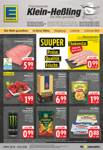 EDEKA Prospekt - Angebote ab 28.09. - Seite 1