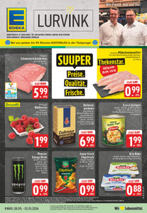 EDEKA Prospekt - Angebote ab 28.09. - Seite 1