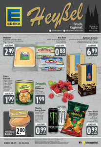 EDEKA Prospekt - Angebote ab 28.09. - Seite 1