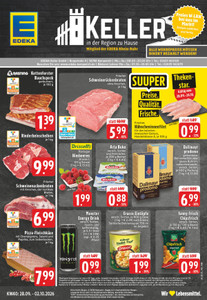 EDEKA Prospekt - Angebote ab 28.09.
