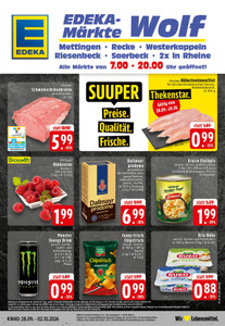 EDEKA Prospekt - Angebote ab 28.09.