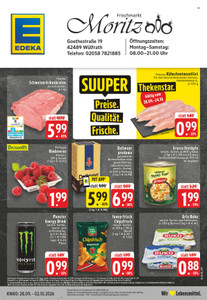 EDEKA Prospekt - Angebote ab 28.09. - Seite 1