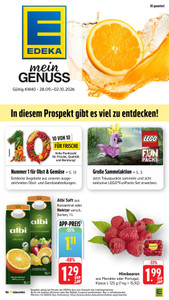 EDEKA Prospekt - Angebote ab 28.09.