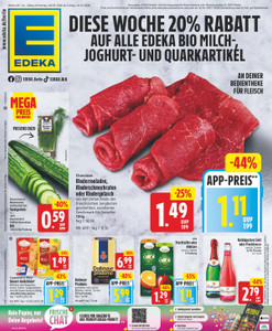 EDEKA Prospekt - Angebote ab 28.09. - Seite 1