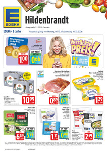 EDEKA Prospekt - Angebote ab 05.10.
