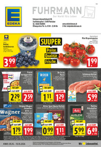 EDEKA Prospekt - Angebote ab 05.10. - Seite 1