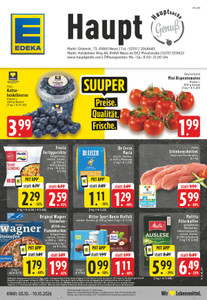 EDEKA Prospekt - Angebote ab 05.10. - Seite 1