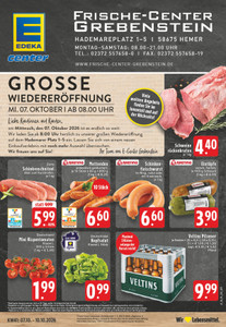 EDEKA Prospekt - Angebote ab 05.10.