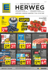 EDEKA Prospekt - Angebote ab 05.10.