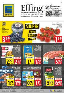 EDEKA Prospekt - Angebote ab 05.10.