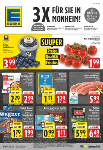 EDEKA Prospekt - Angebote ab 05.10.