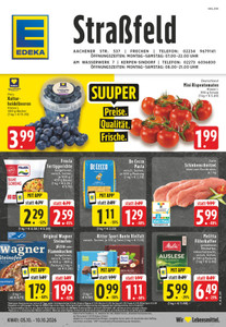 EDEKA Prospekt - Angebote ab 05.10. - Seite 1