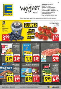 EDEKA Prospekt - Angebote ab 05.10. - Seite 1
