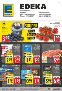 EDEKA Prospekt - Angebote ab 05.10.