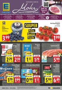 EDEKA Prospekt - Angebote ab 05.10. - Seite 1